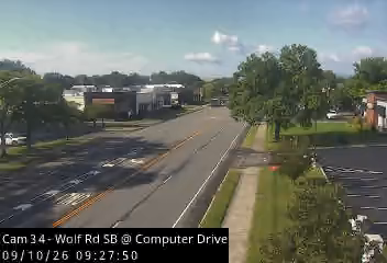 Wolf Rd SB at Computer Drive