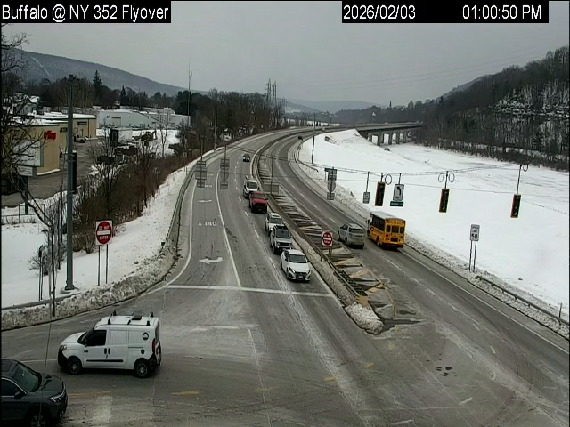 Traffic Cam NY 352 (Riverside Flyover) at Buffalo St