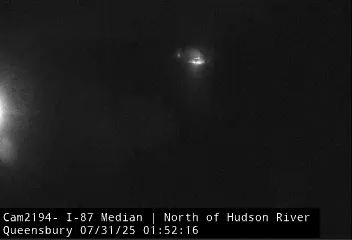 Traffic Cam I-87 Median - North of Hudson River Queensbury - Northbound