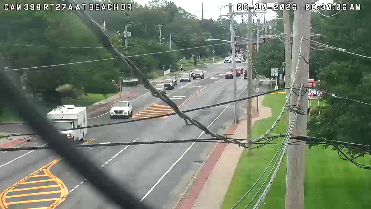 NY27A at Pease Ln/Beach Drive