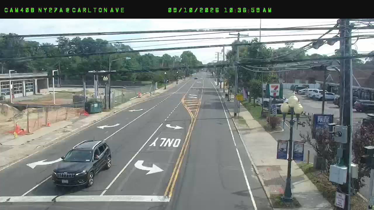 NY27A at Woodland Dr/Carlton Ave