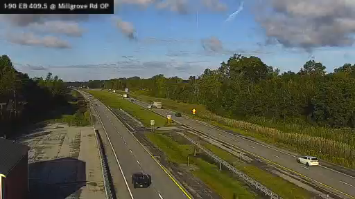 I-90 MP 409.50 East Bound at N. Millgrove Rd. Overapass