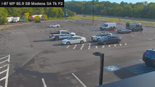 I-87 MP 065.90 SB Modena Service Area Truck Parking 2