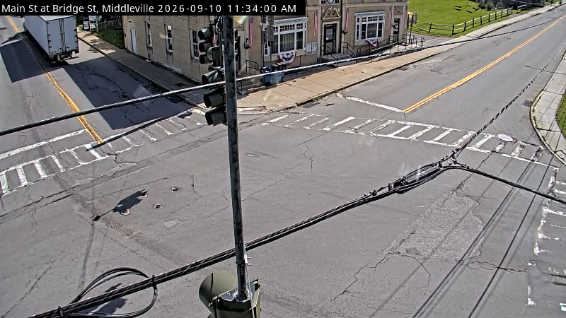 Main St at Bridge St, Middleville