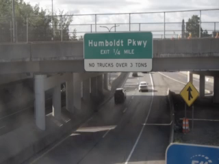 NY 33 at NY 198 Interchange