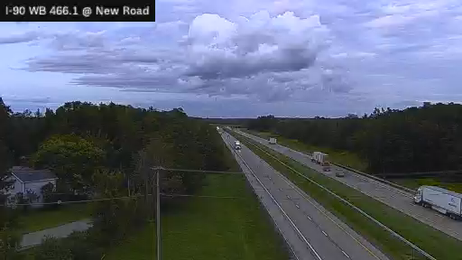I-90 MP 466.1 WB At New Road